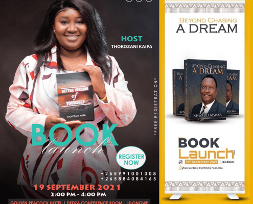 Thokozani Kaipa and Khwauli Msiska Book Launches in Lilongwe