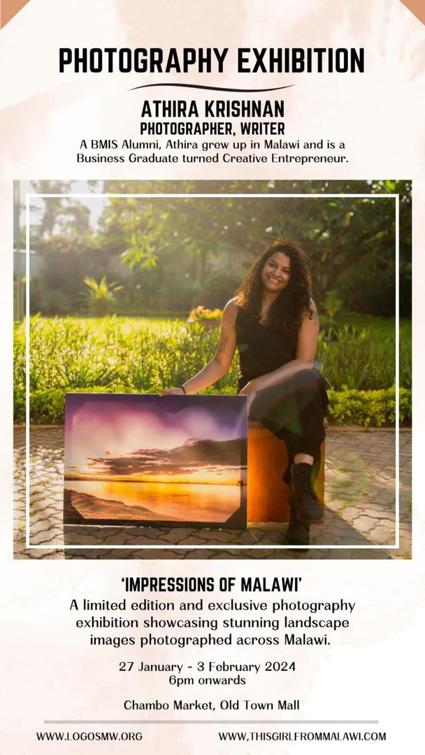 'Impression of Malawi' - Athira Krishnan's first photography exhibition, at Chambo Market